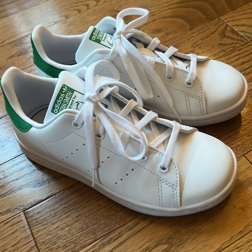 KIDS ADIDAS STAN SMITH SNEAKERS SIZE 12.5